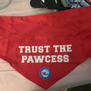 76ers dog bandana